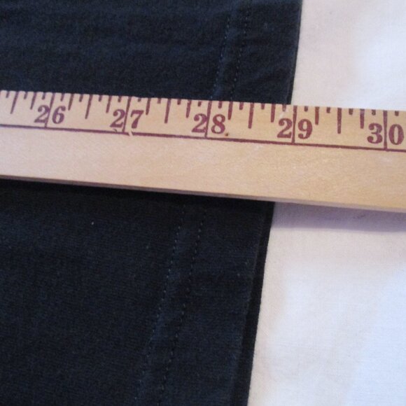 Adidas Shirt Large Black Long Sleeve Mock Neck Team Athletic 100% Cotton - Picture 7 of 7